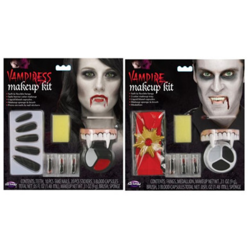 Vampire / Vampiress Makeup Kit Patchwork