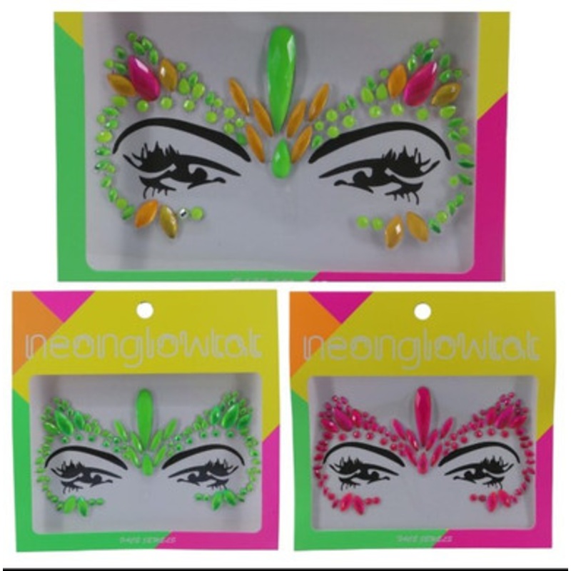 1091Western Fahion Jewles Multi Neon Multicolor