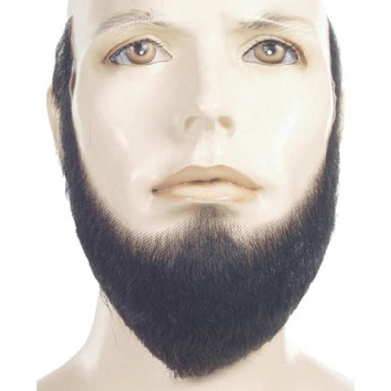 Beard Full Face Light Grey