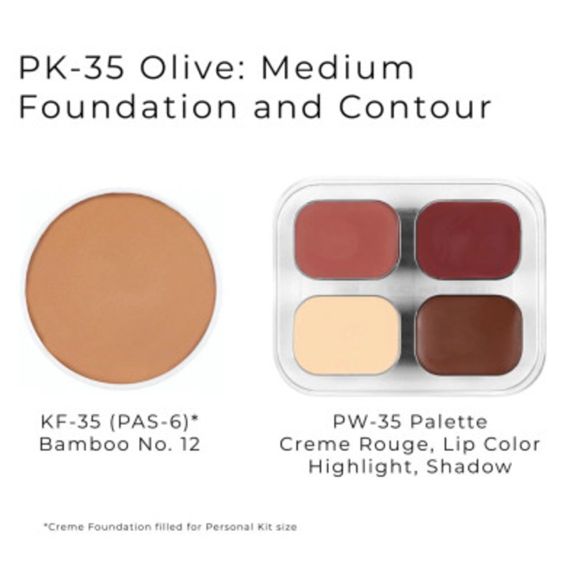 Ben Nye Personal Creme Kit Olive Medium