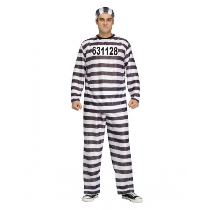 Convict Costume Jailbird