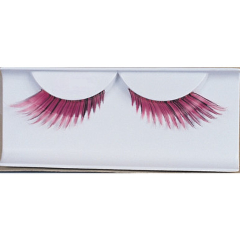 Eyelashes Feather Pink