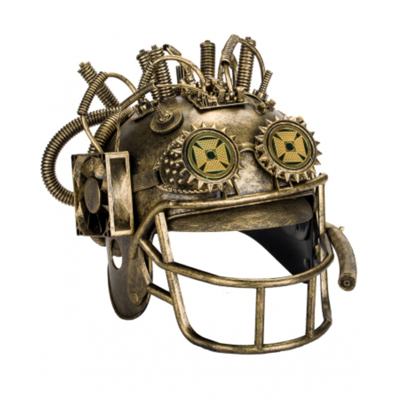 Steampunk Baseball Helmet