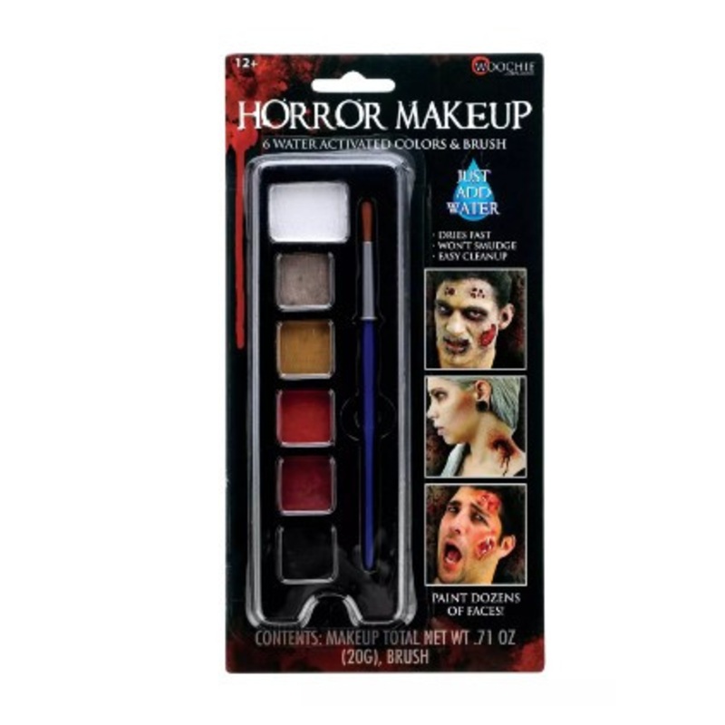 Woochie Horror 6 Color Makeup Palette No Smudge