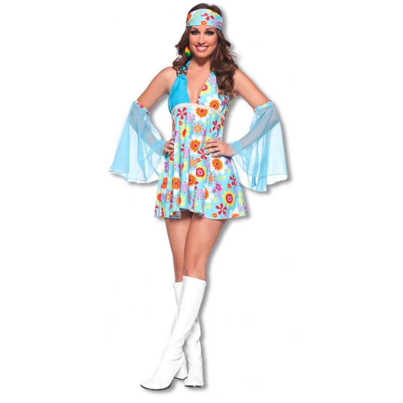 Flower Power Mini Dress Extra Large