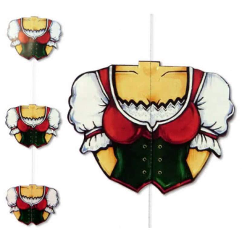 Oktoberfest Dirndl Hanging Garland