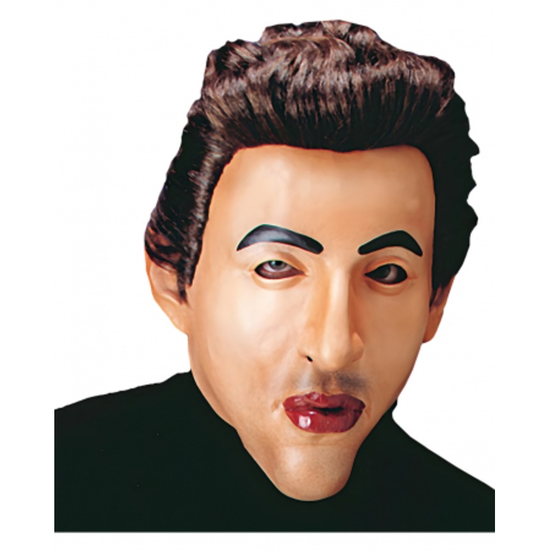 Playboy Dave Mask With Hair