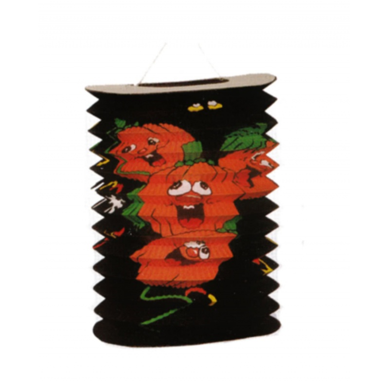 Pumpkin Lantern 20 Cm Black