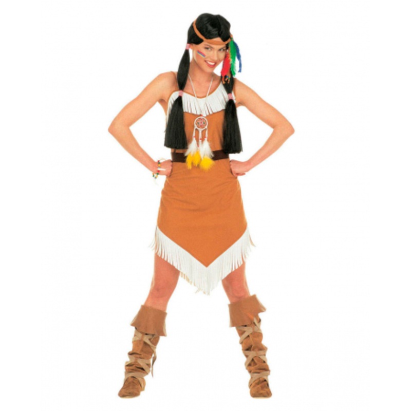 Squaw / Indian Costume Size S