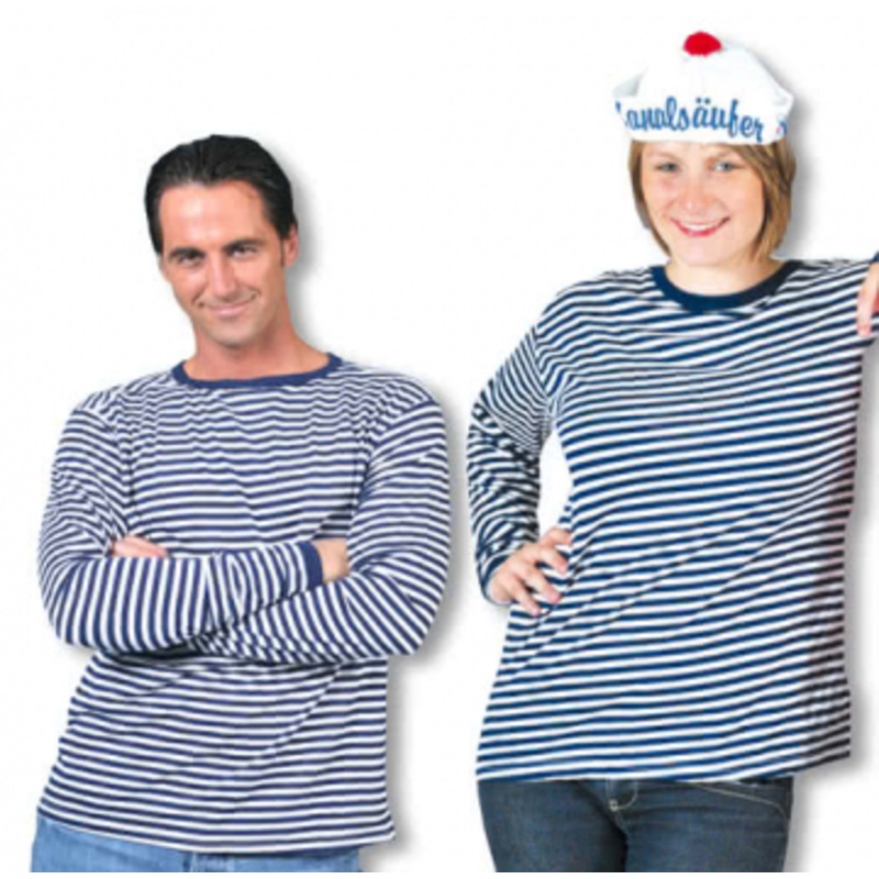 Striped Jumper Blue White S