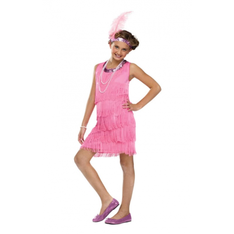 Flapper Teen Costume L