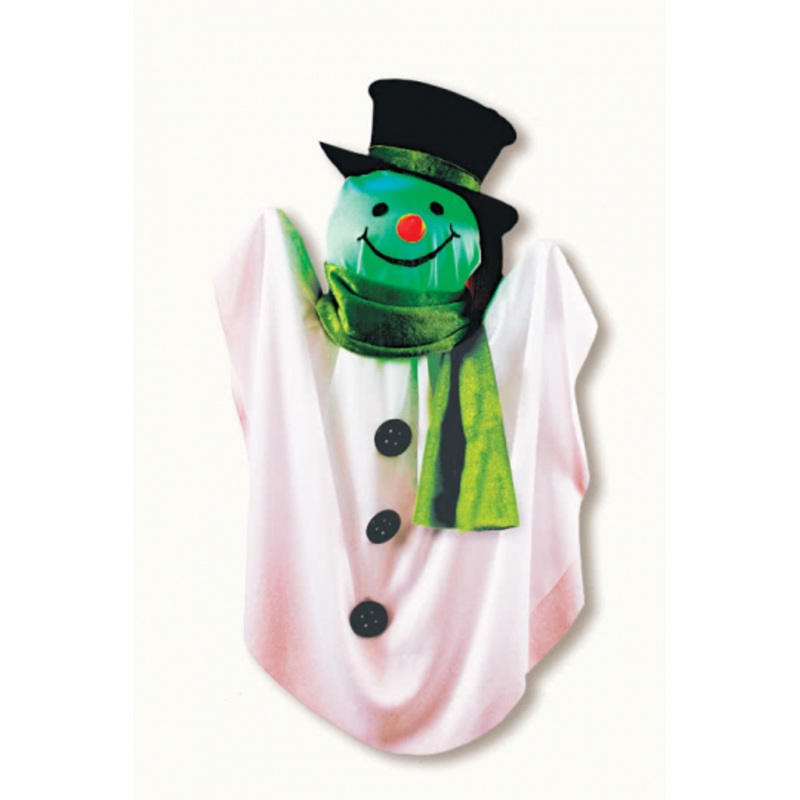 LED Snowman Hanging Figure Illuminated