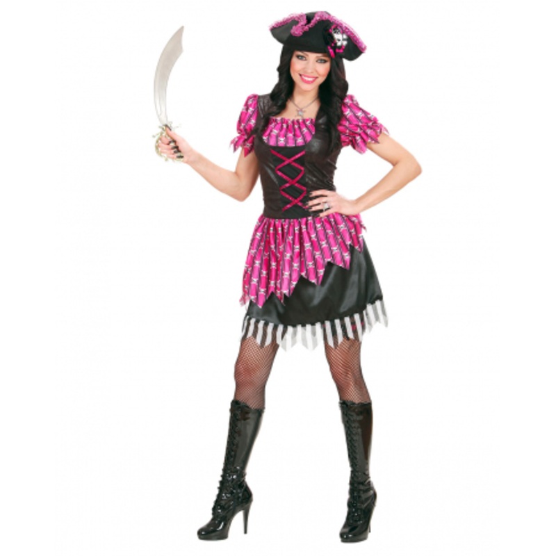 Sexy Pink Fantasy Pirate Bride M / 38