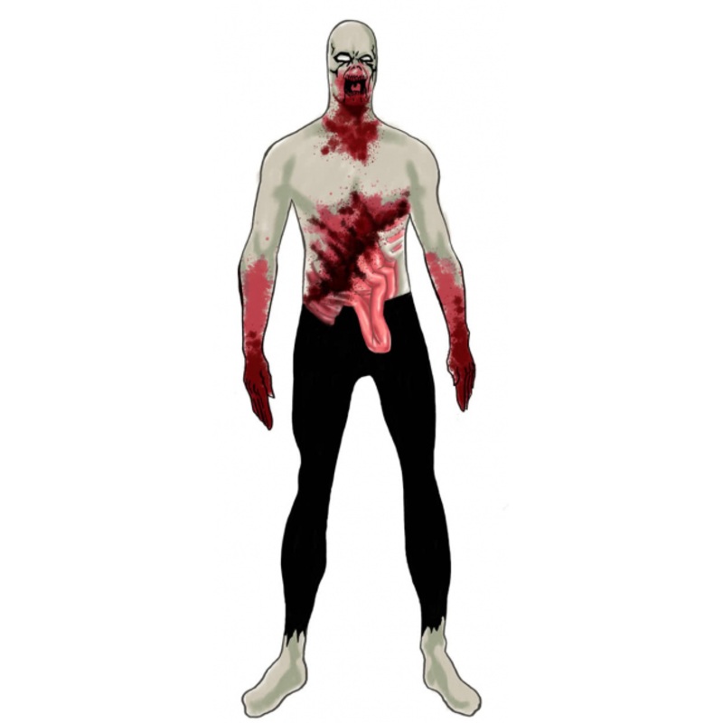 Zombie Skin Suit M