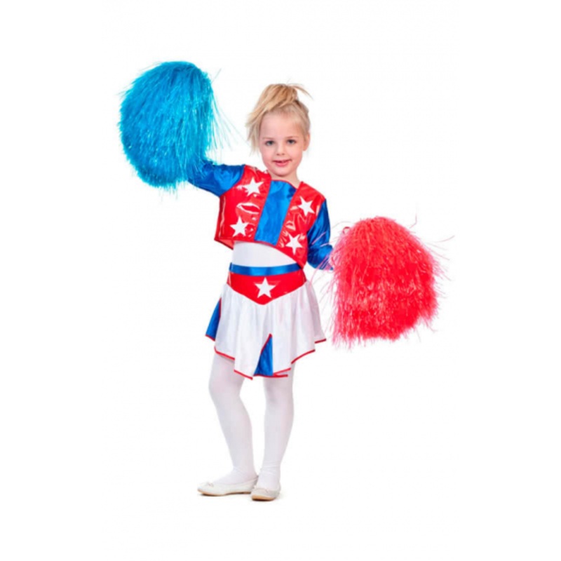 Cheerleader Child Costume M