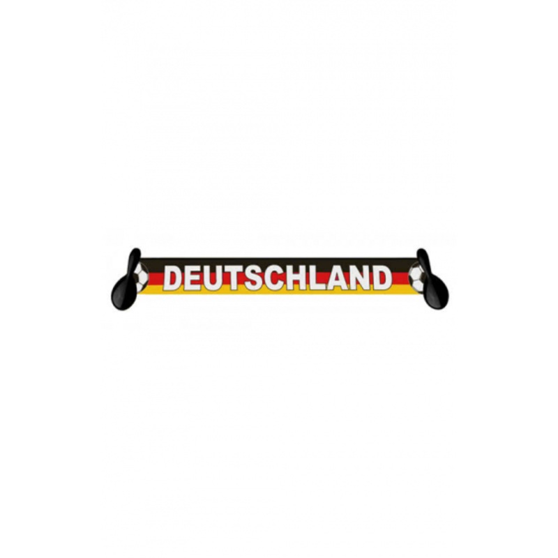 Germany scarf with Samba rattles