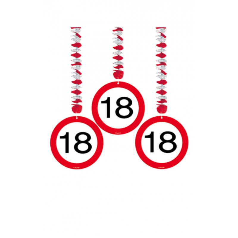 Rotor spiral road sign 18