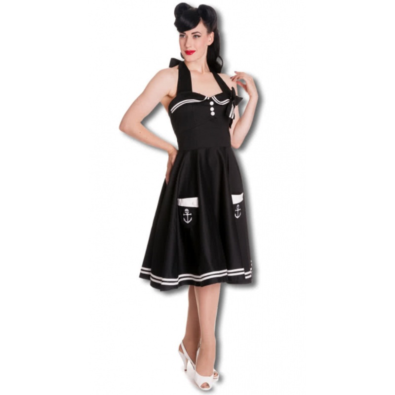 Sailors petticoat dress black XS / 34
