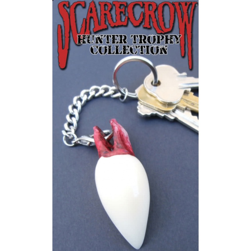 Vampire Fang Key Ring
