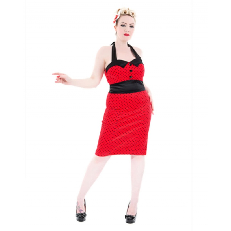 50s Pencil Dress XL