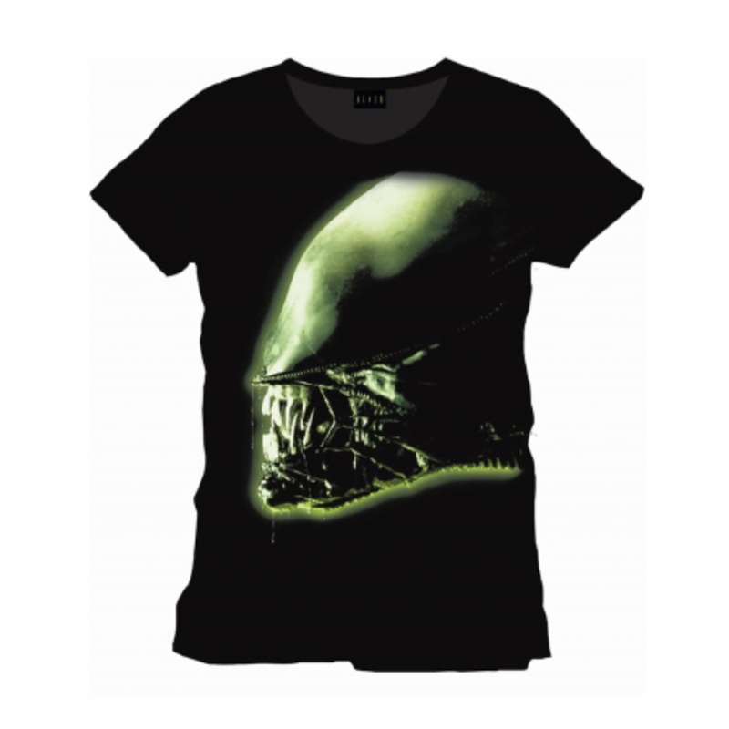 Alien Head Movie T-Shirt S