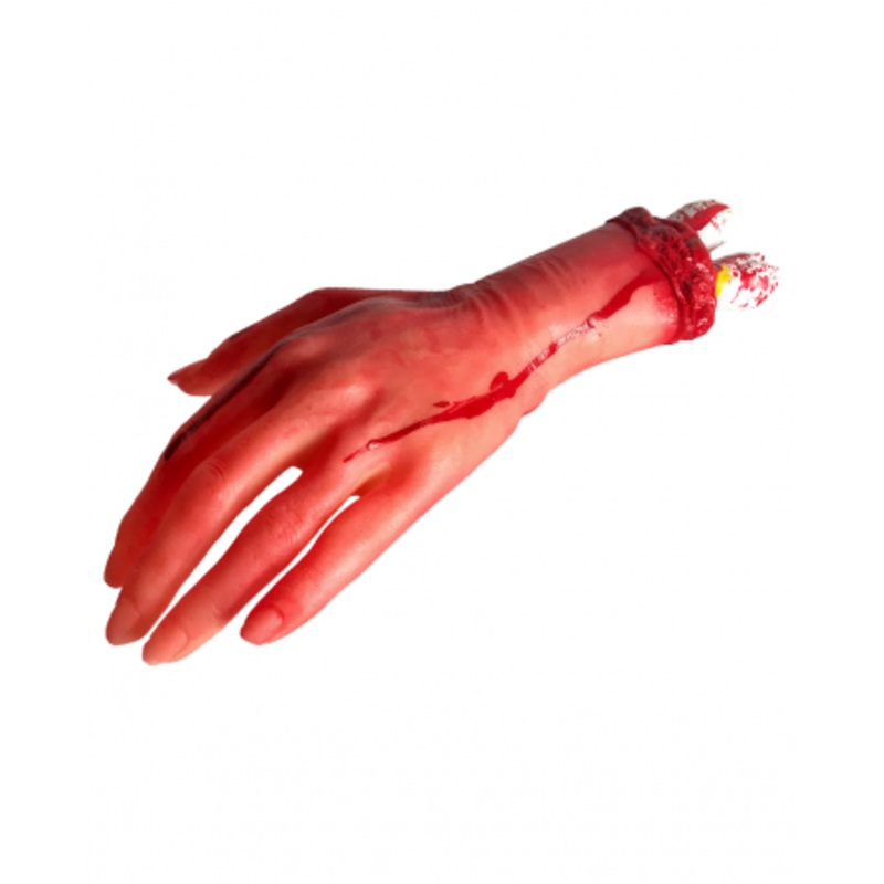 Bloody Hand With Bone Stump
