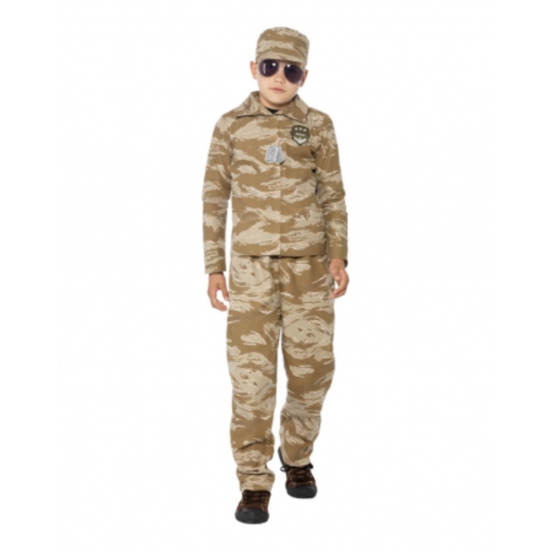 Desert Army Children's Costume S