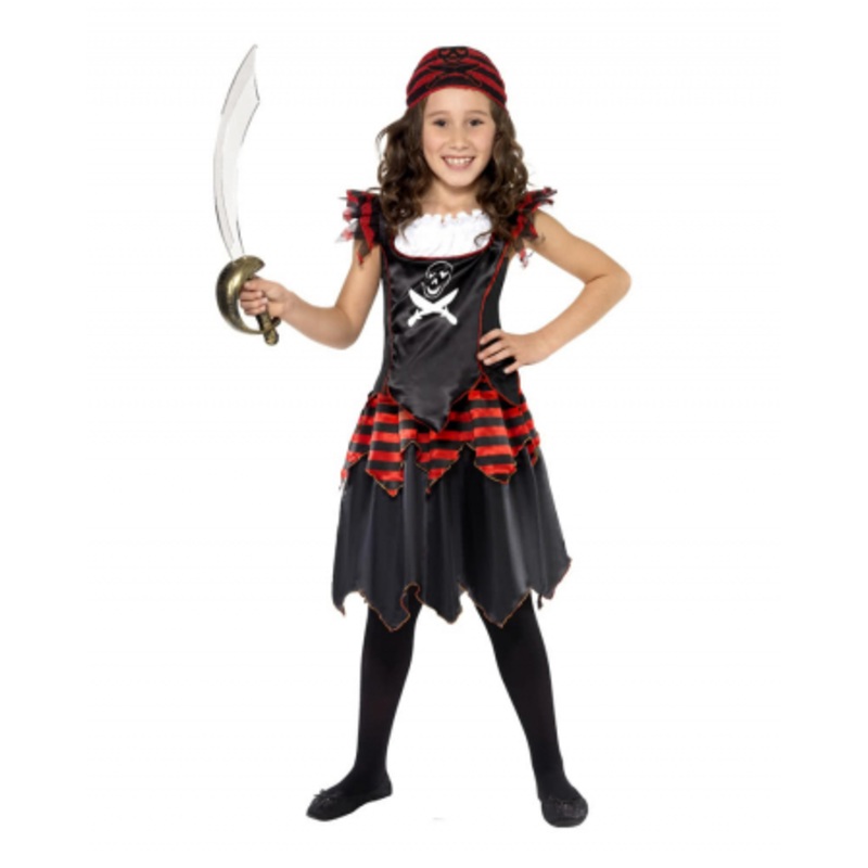 Gothic Pirate Children's Costume S
