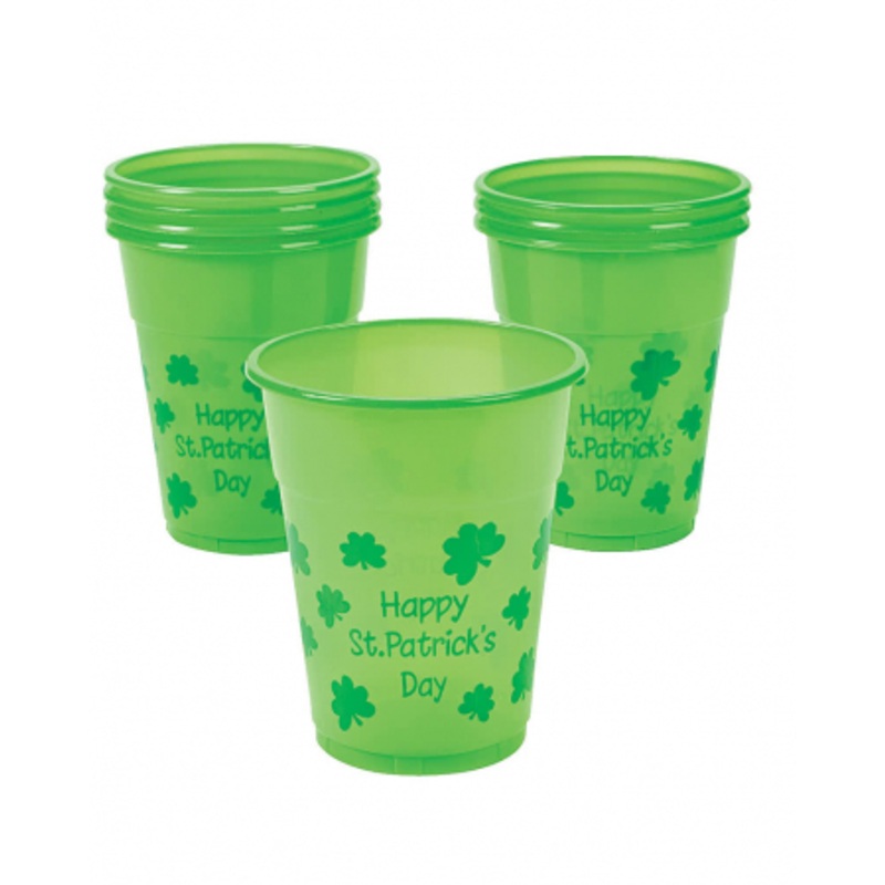 Happy St. Patrick's Day Drinking Cup 25 Pieces