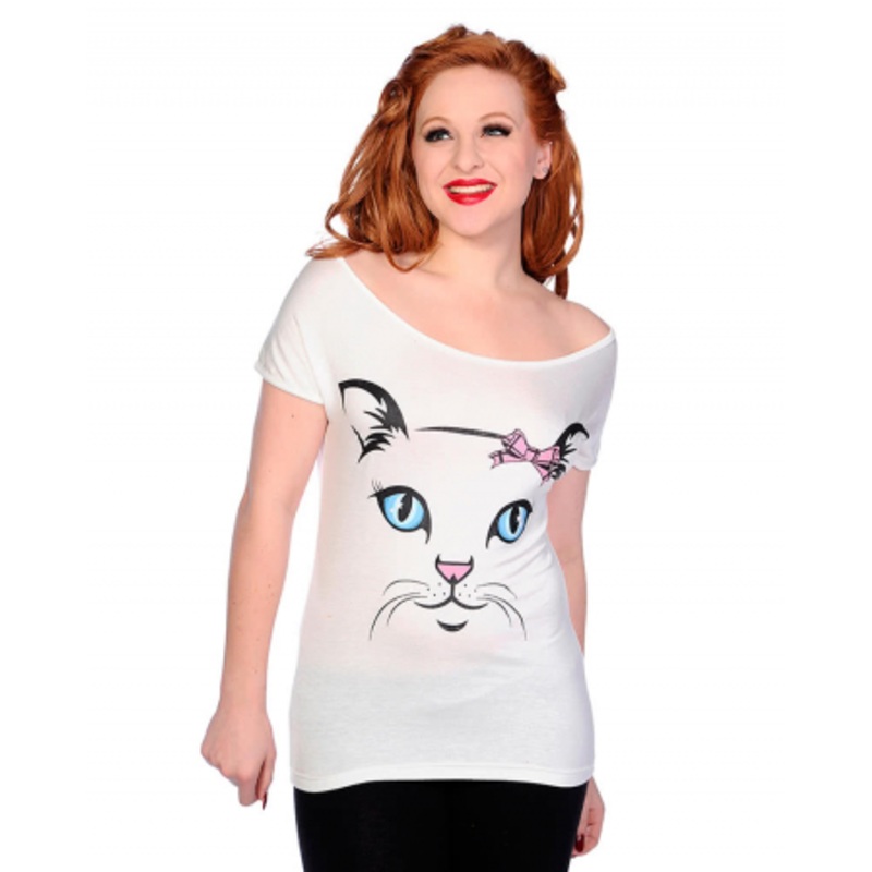 Ladies Shirt Cat S