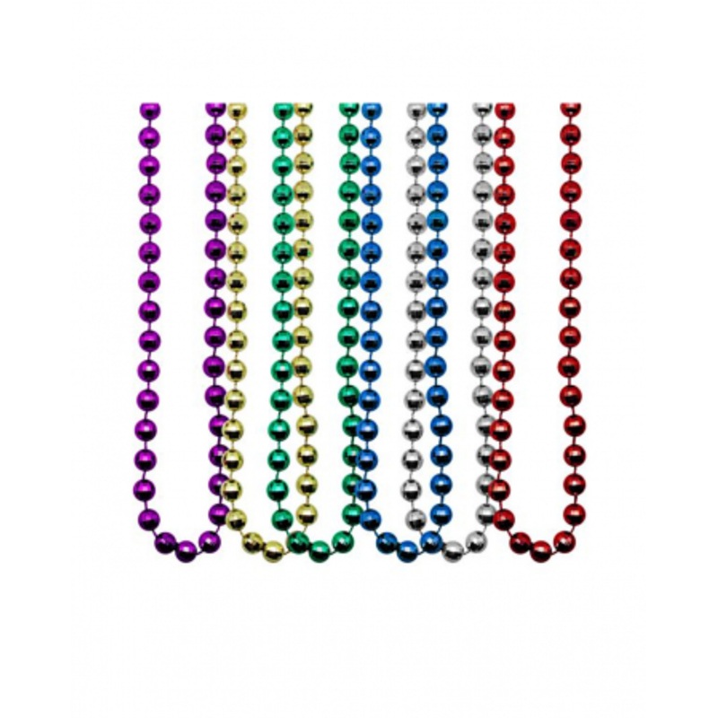 Mardi Gras Chains Disco Ball Effect 12 Pcs.