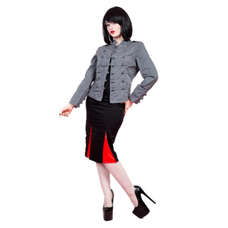Military Ladies Jacket gray XS