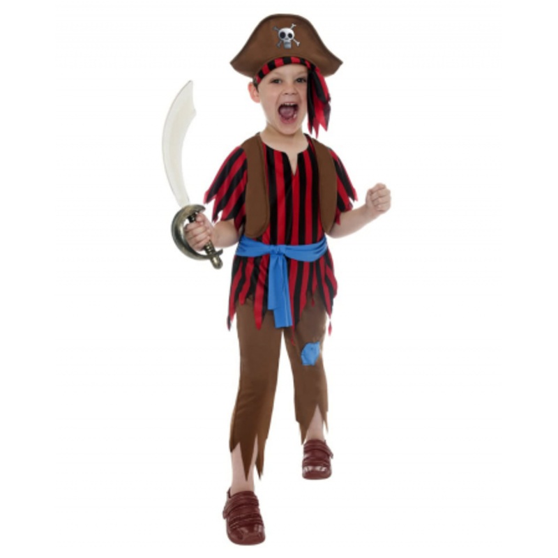 Pirate Kids Costume Economy M