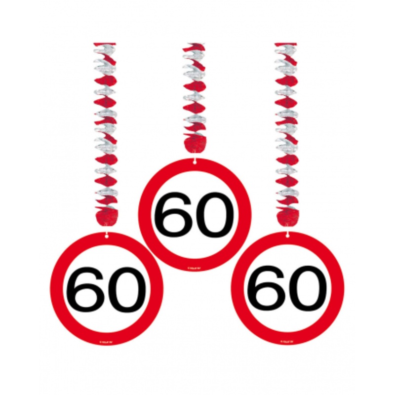 Rotor spiral road sign 60