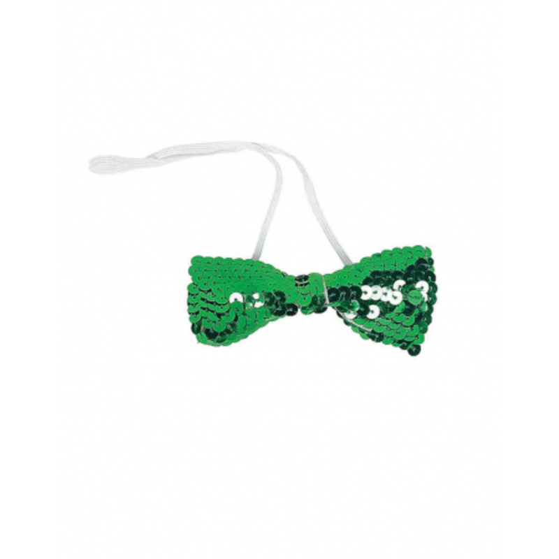 St. Patrick's Day Sequin Bow Tie