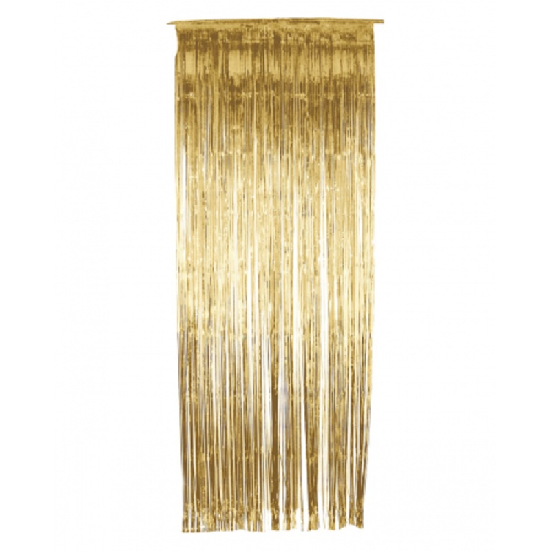 Tinsel Curtain Gold