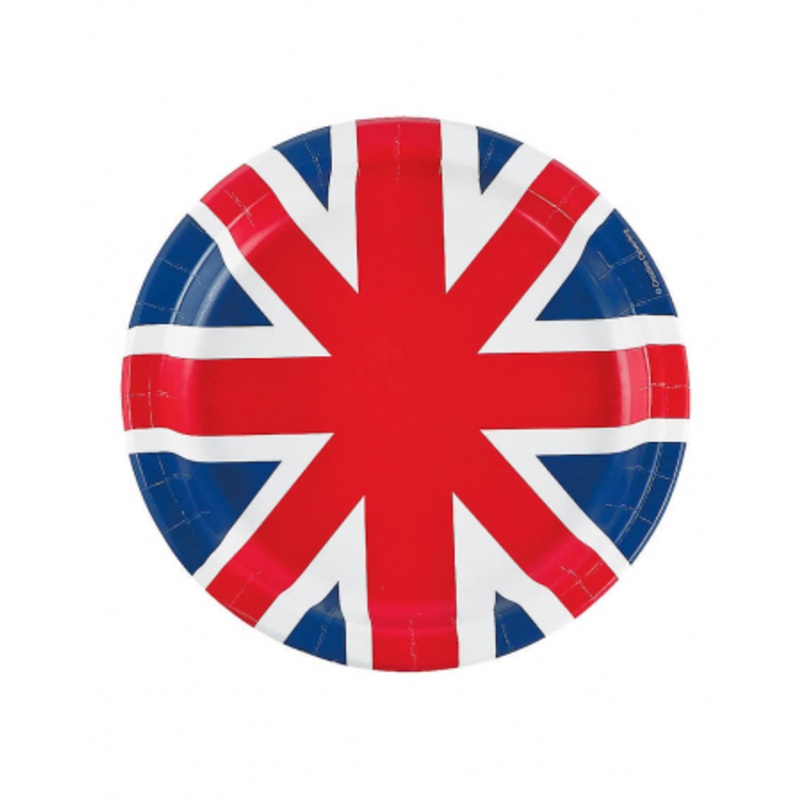 United Kingdom Paper Plate 8 Pcs.