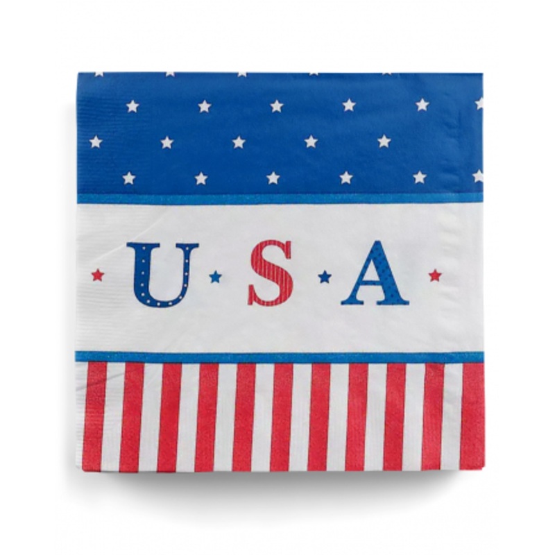 USA Paper Napkins 16 Pcs.