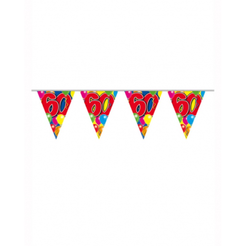 Wimpelkette balloon 60 years