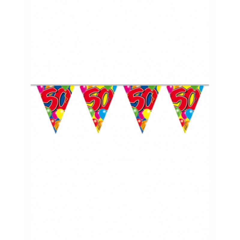 Wimpelkette balloons 50 years