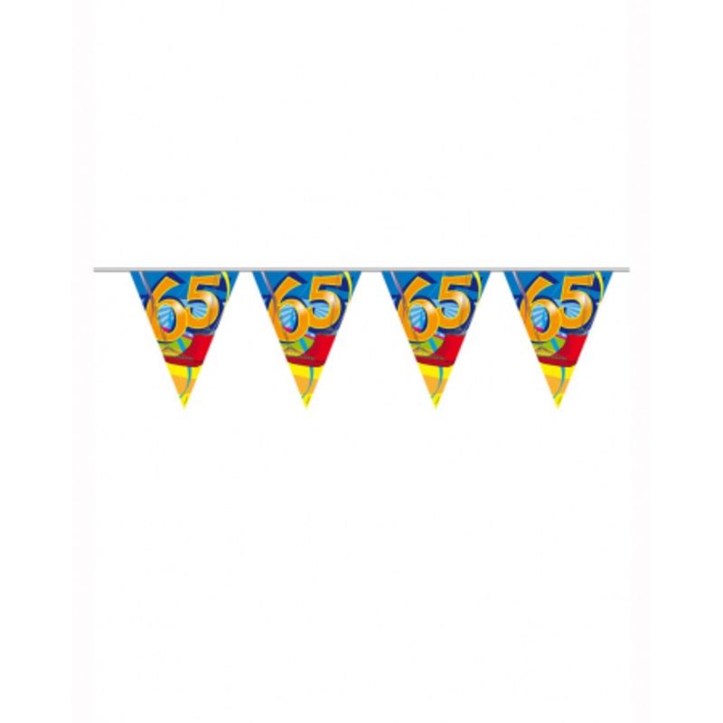Wimpelkette Swirls 65 years
