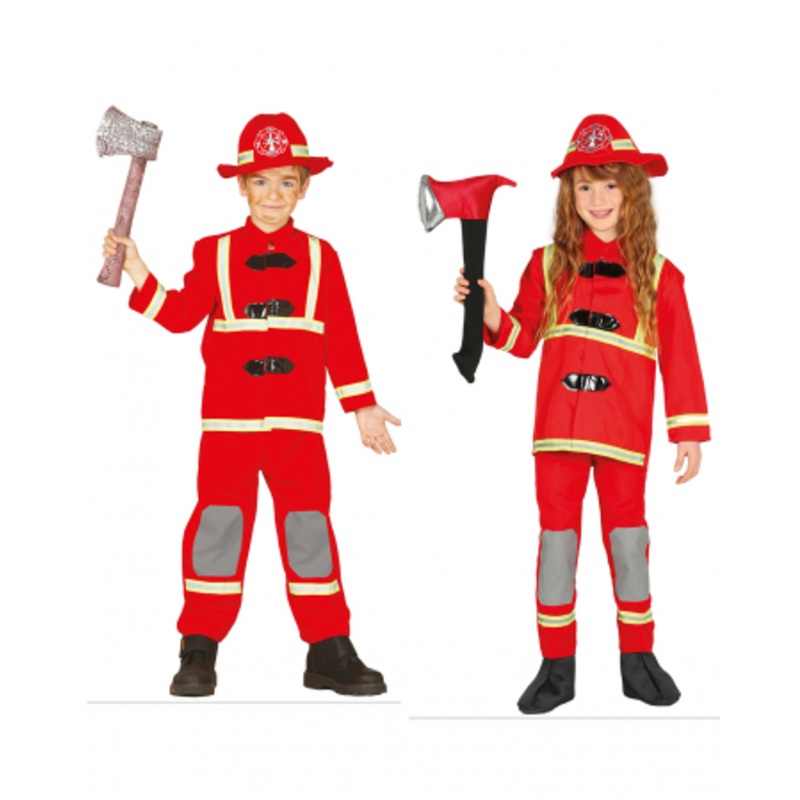 Fireman Children's Costume L