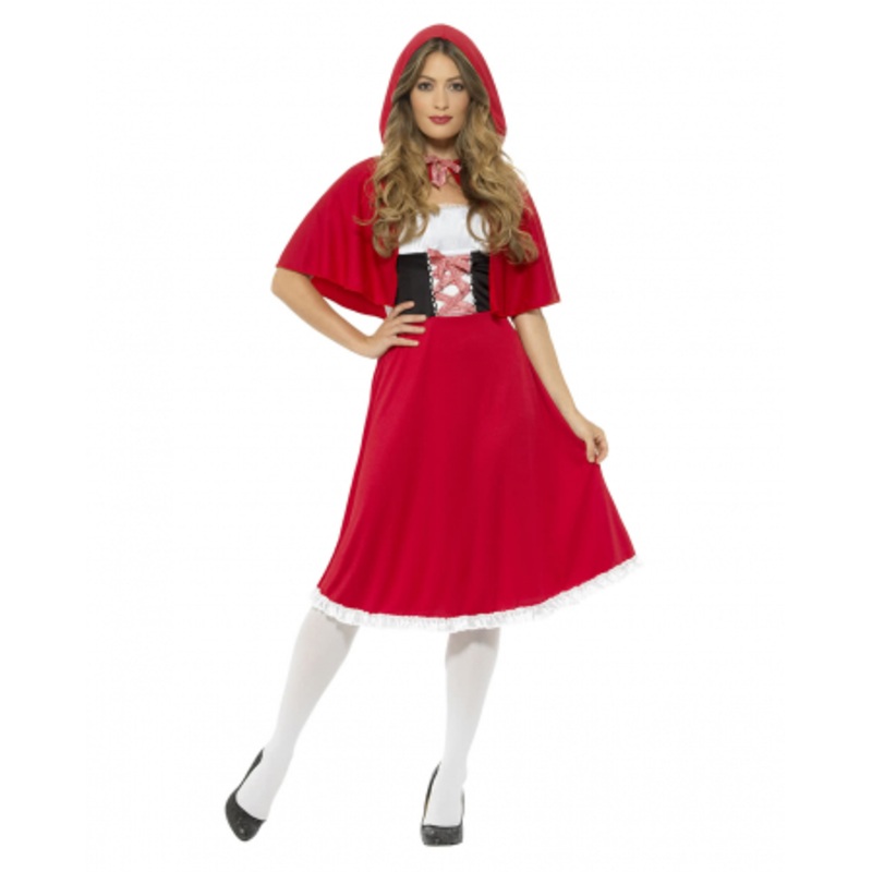 Little Red Riding Hood Costume With Hood XS