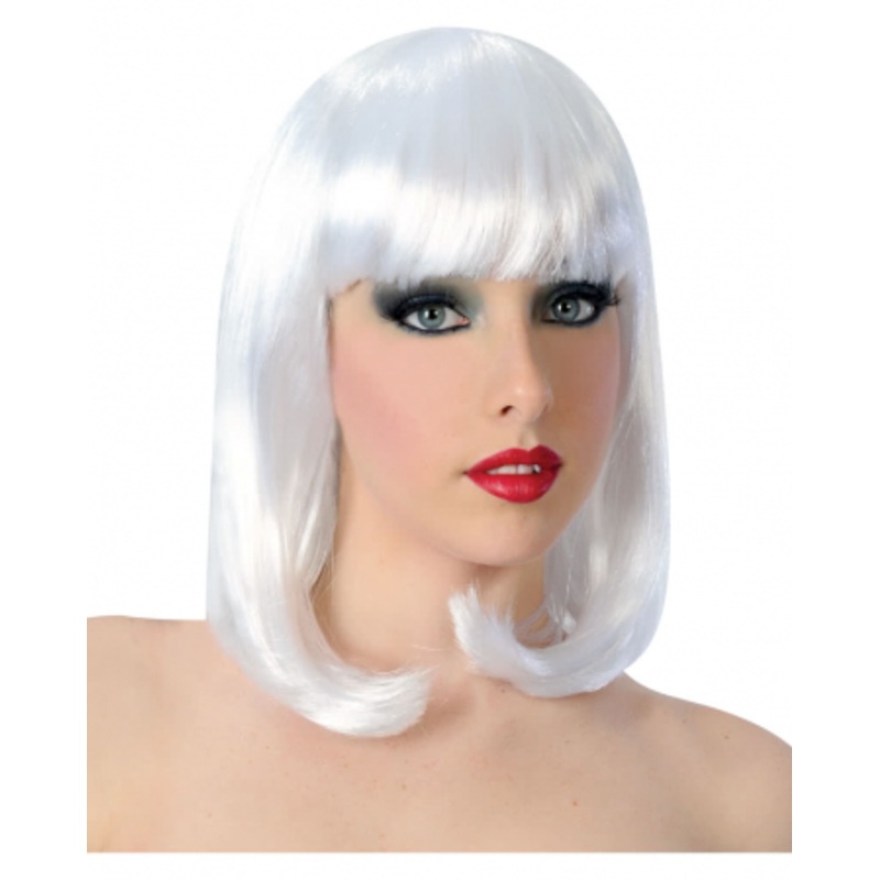 Revue Girl Wig With White Bangs