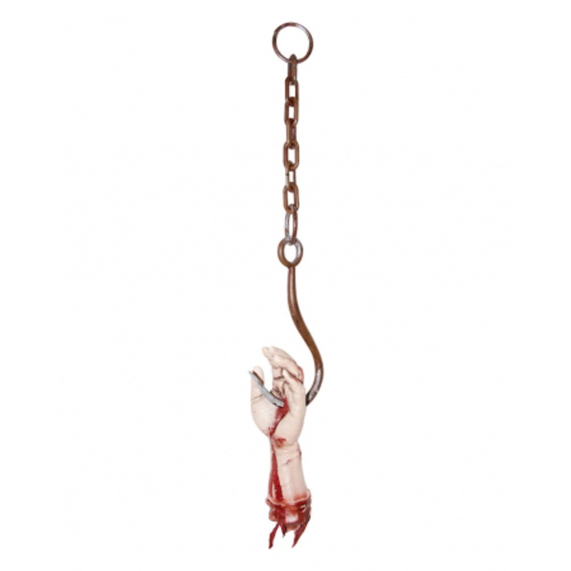Severed Zombie Hand On A Hook