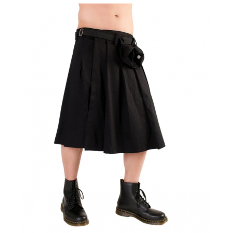 Short Kilt Black Pistol Black S