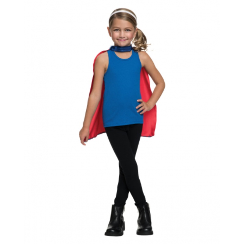 Supergirl Mask & Cape Set S