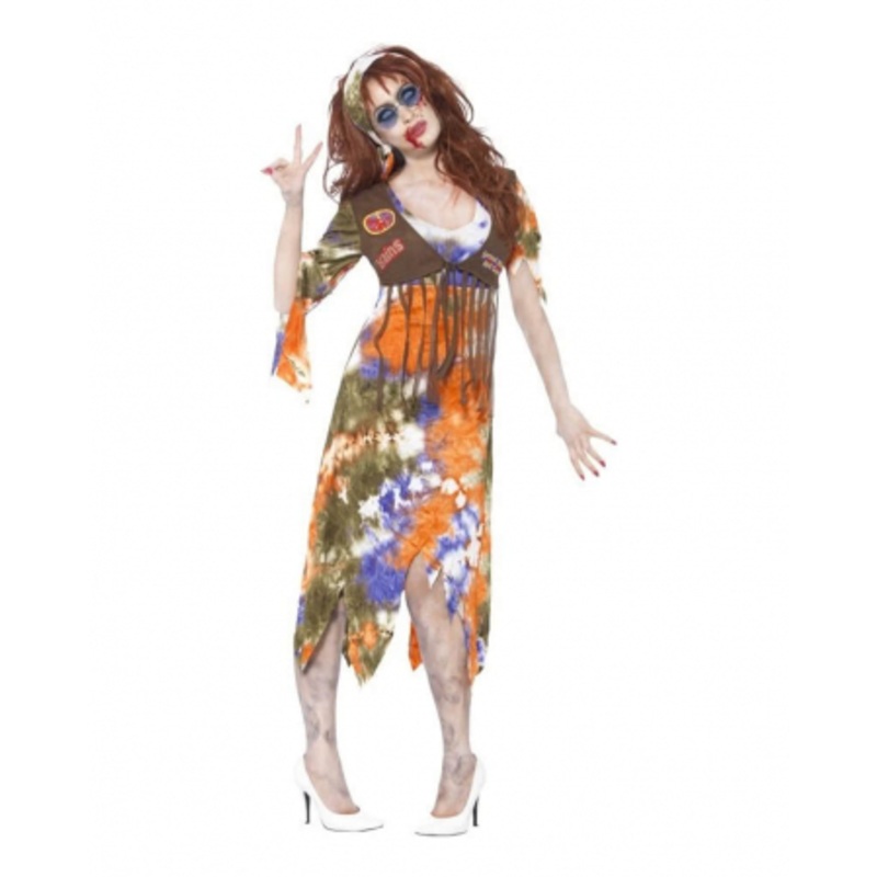 Zombie Hippie Costume M