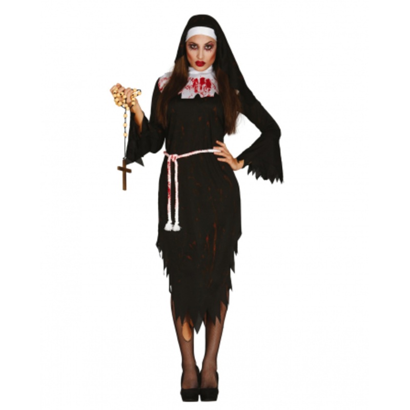 Zombie Nun Costume One Size