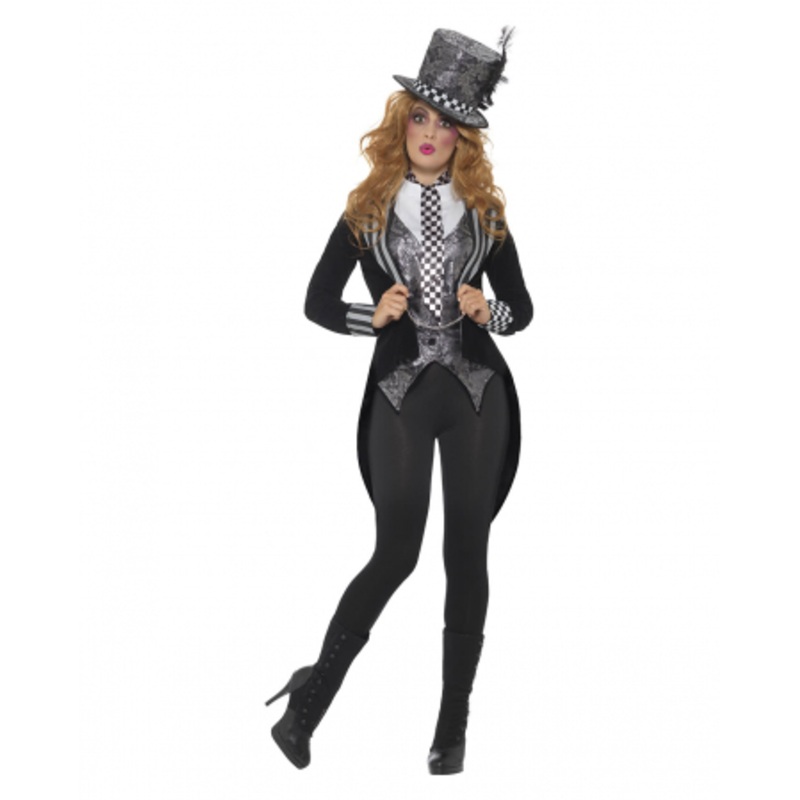 Dark Miss Hatter Costume Deluxe XS